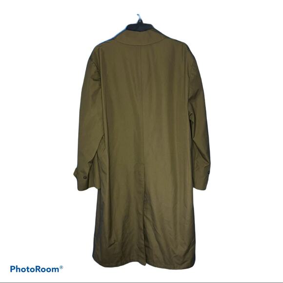 London Fog Vintage Tan Trench Coat Men's size 40 Regular - Picture 3 of 11
